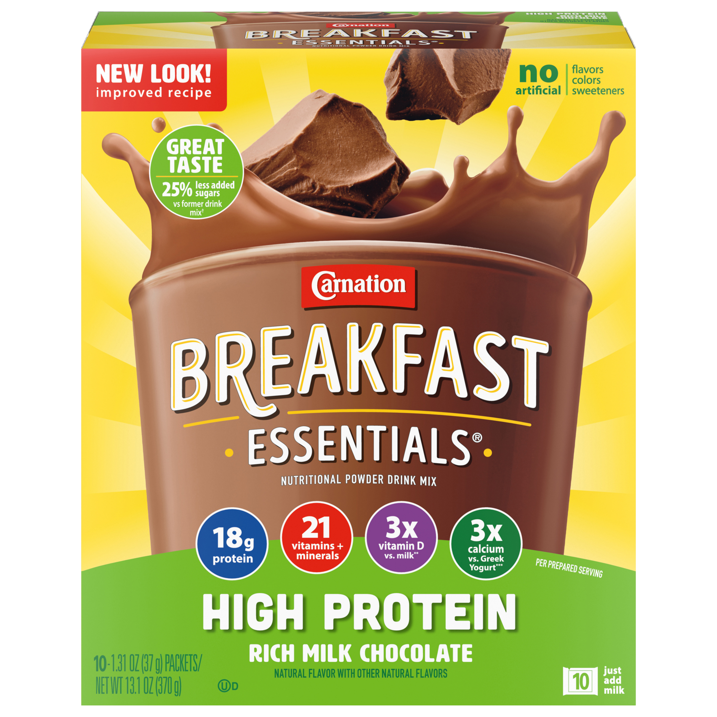 CARNATION BREAKFAST ESSENTIALS® High Protein Powder