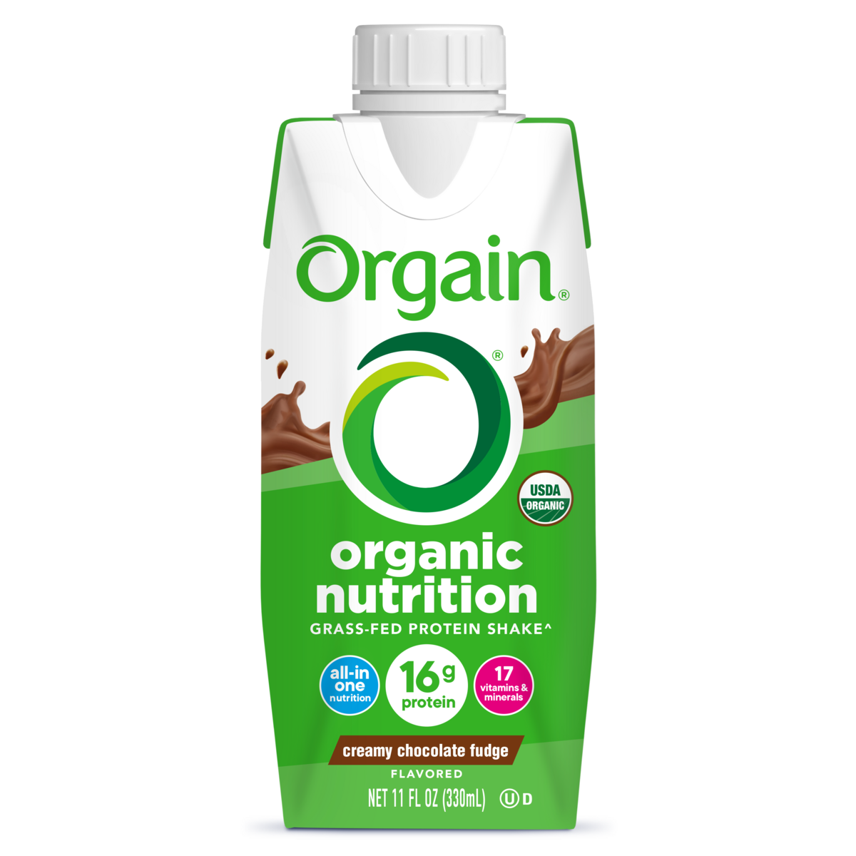 Orgain® Organic Nutrition Grass-Fed Protein Shake