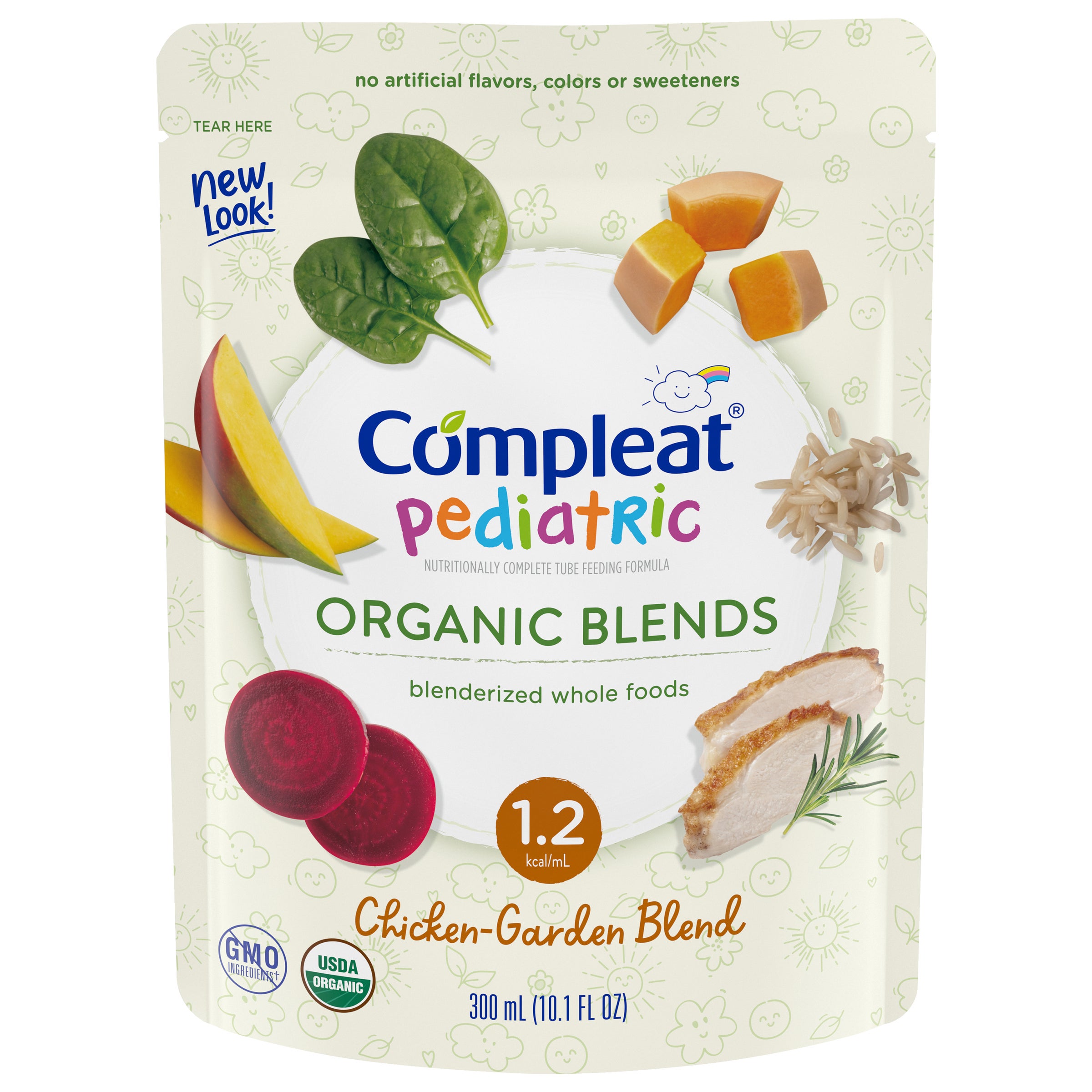Compleat® Pediatric Organic Blends Chicken-Garden