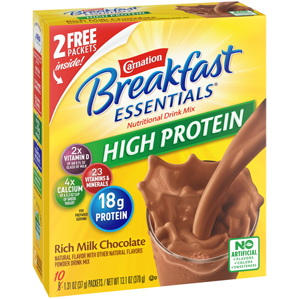 <span>CARNATION BREAKFAST ESSENTIALS® High Protein Powder</span>